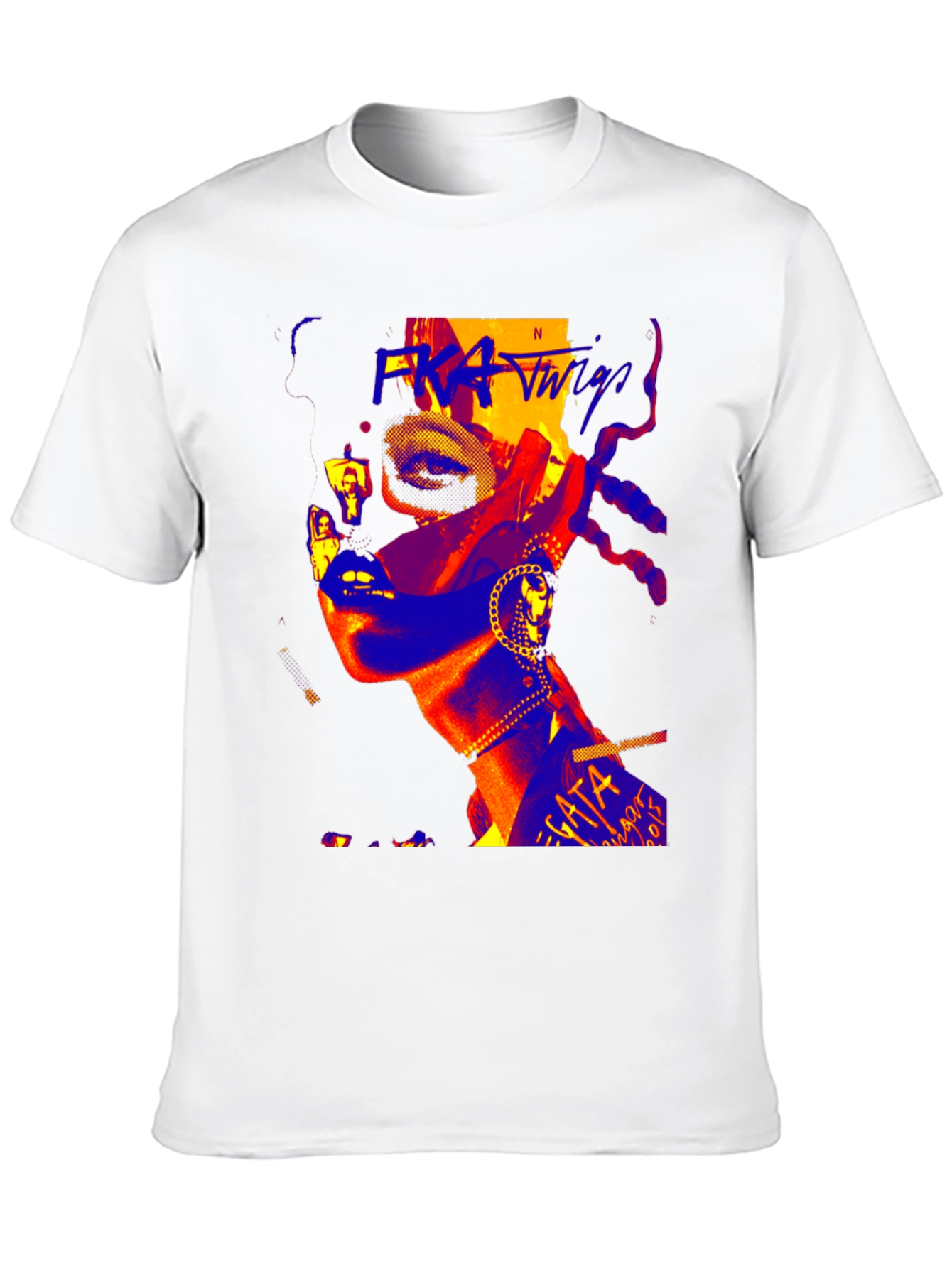 FKA Twigs Graphic Tee - Edgy Pop Art Design