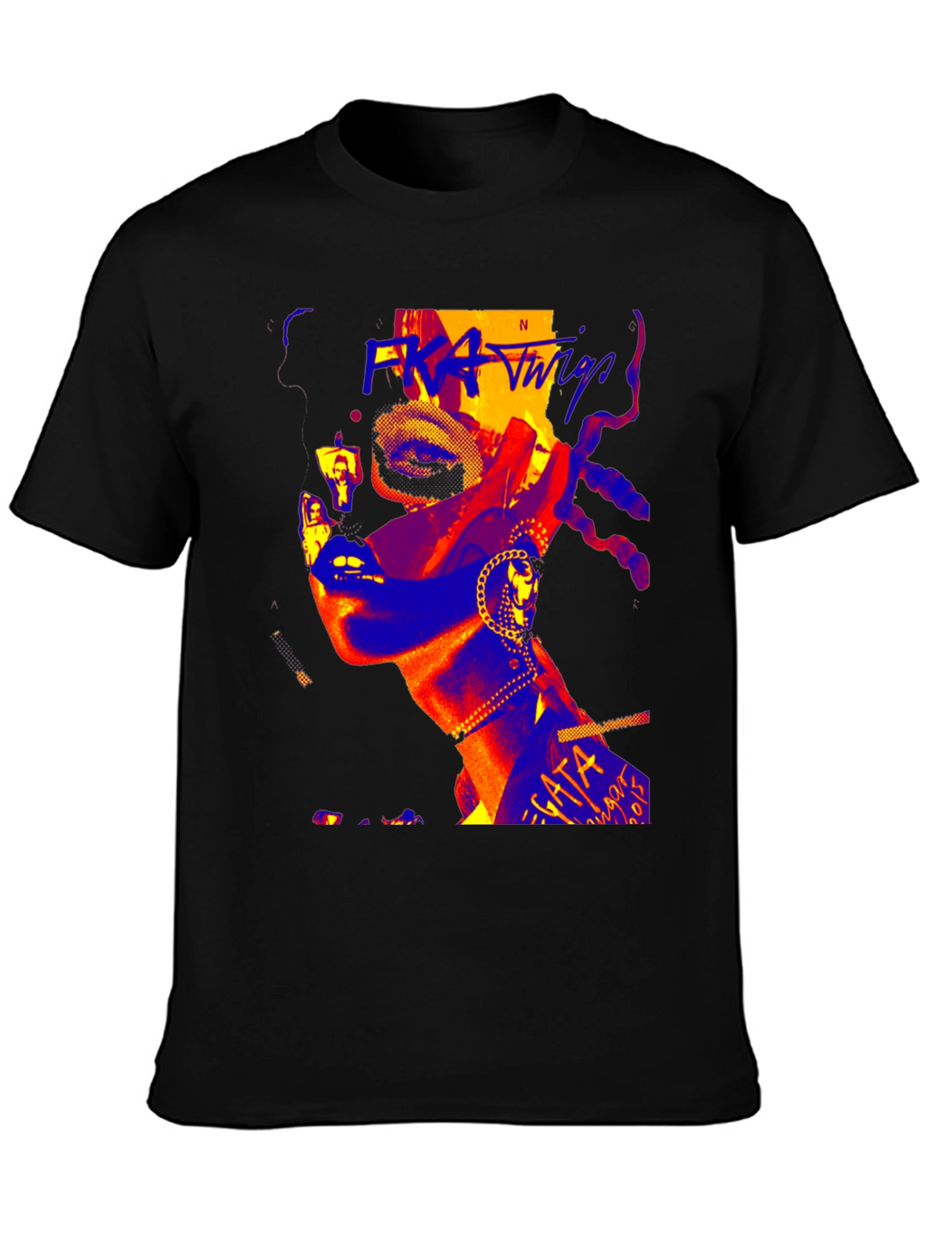 FKA Twigs Graphic Tee - Edgy Pop Art Design