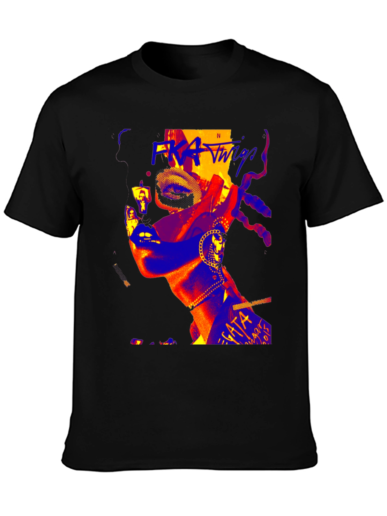 FKA Twigs Graphic Tee - Edgy Pop Art Design