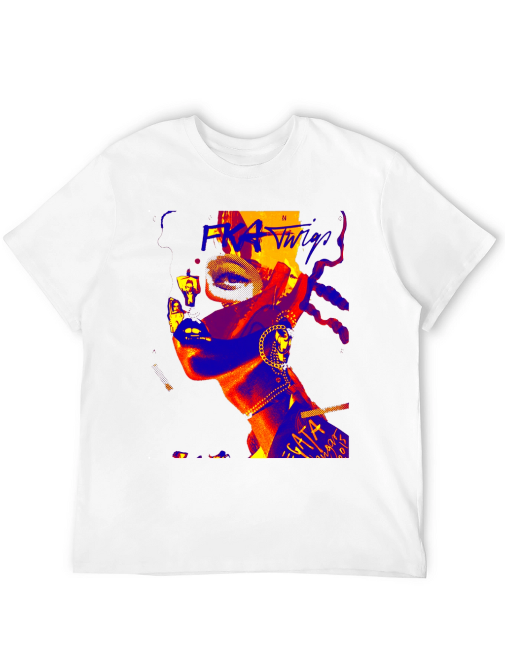 FKA Twigs Graphic Tee - Edgy Pop Art Design