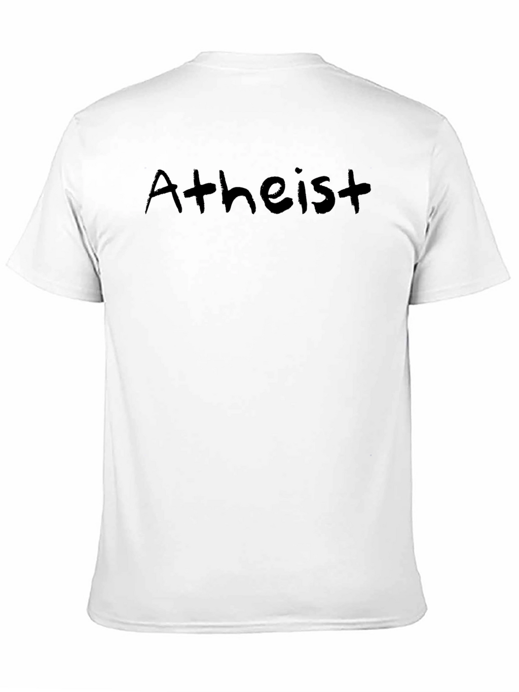 Atheist Black T-Shirt - Statement Tee Casual Wear