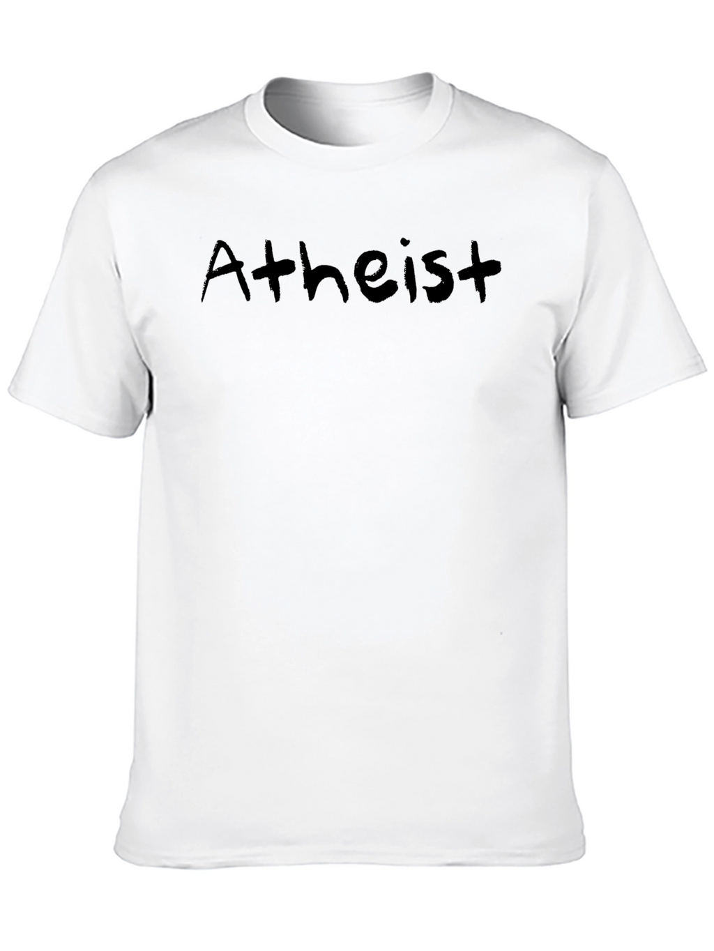 Atheist Black T-Shirt - Statement Tee Casual Wear