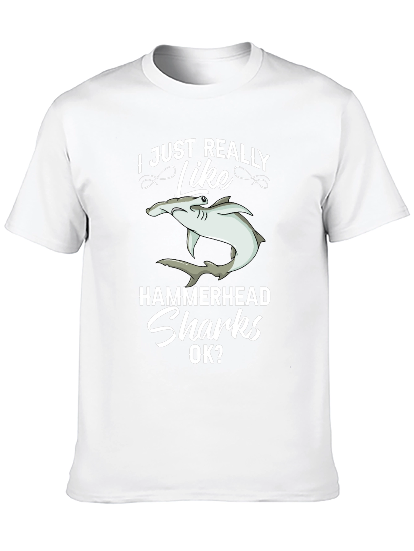 Hammerhead Shark Lover Graphic T-Shirt