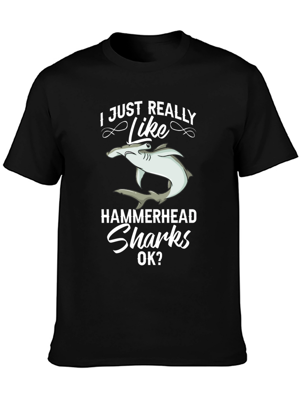 Hammerhead Shark Lover Graphic T-Shirt