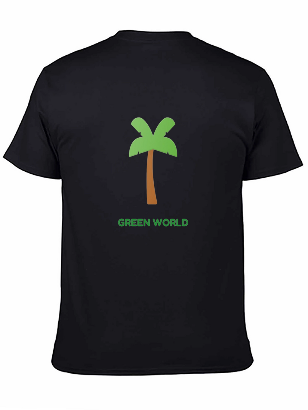 Green World Palm Tree Graphic Tee