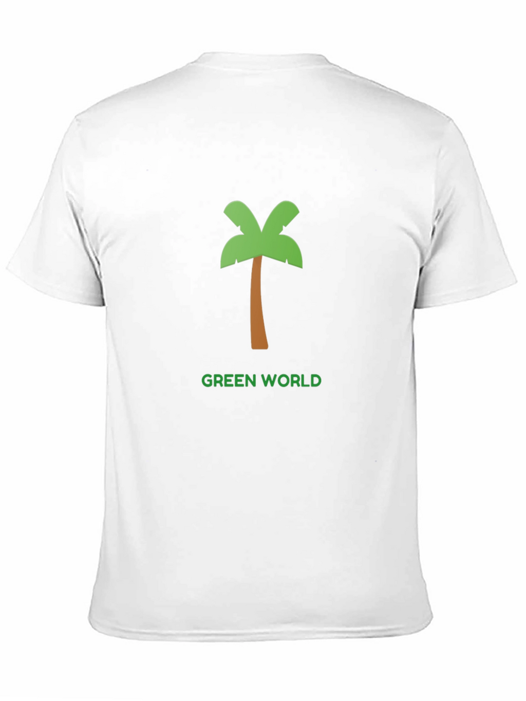 Green World Palm Tree Graphic Tee