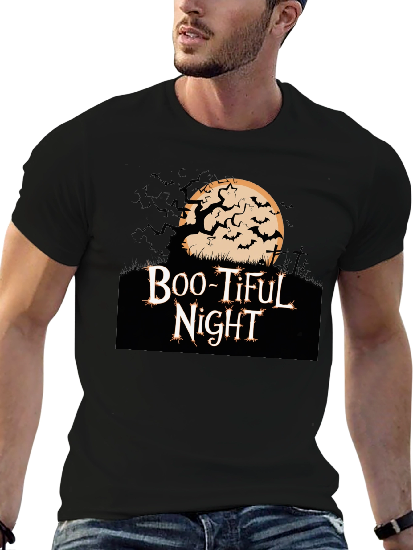 Boo-Tiful Night Halloween T-Shirt