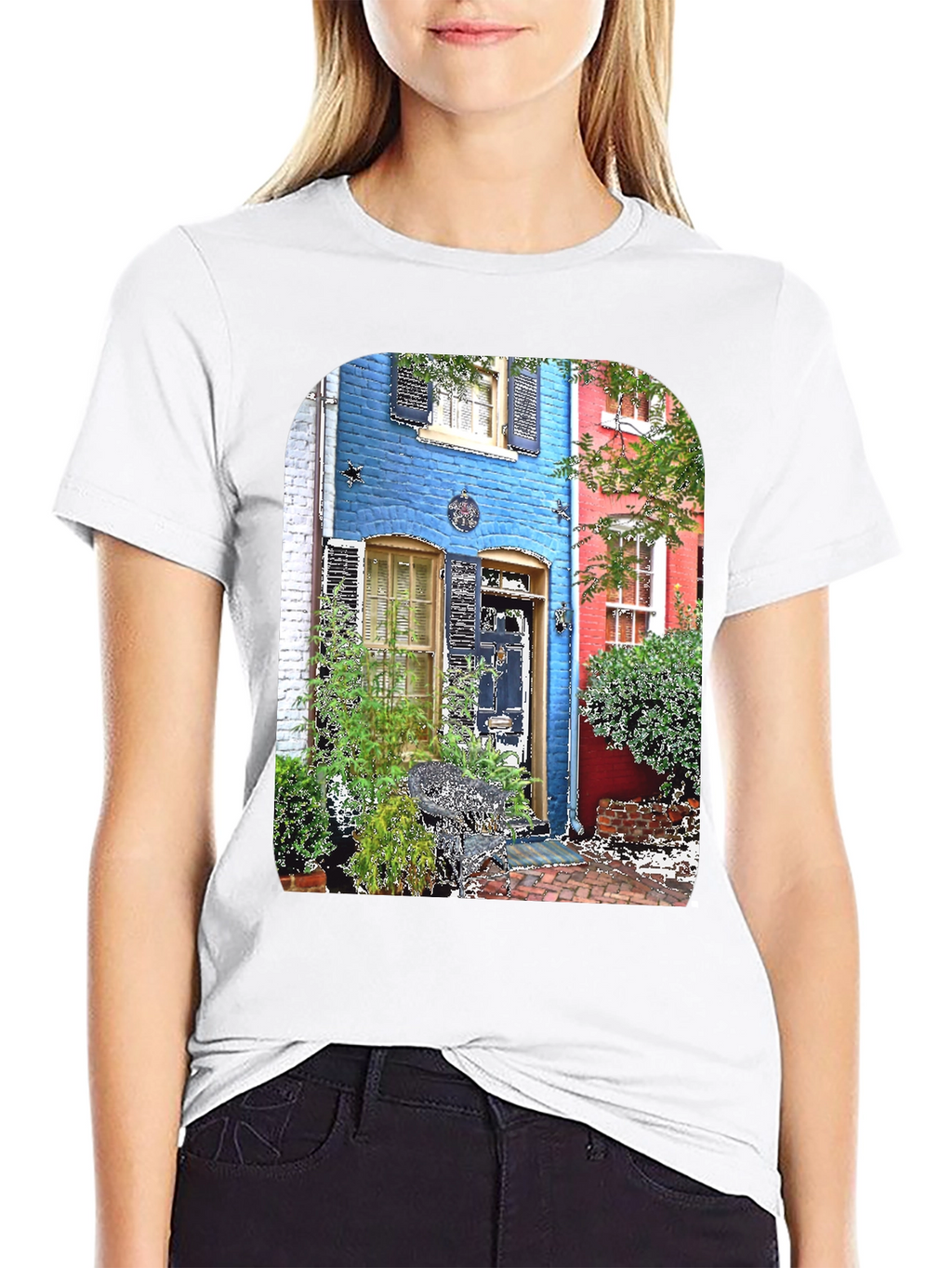 Colorful Townhouse T-Shirt