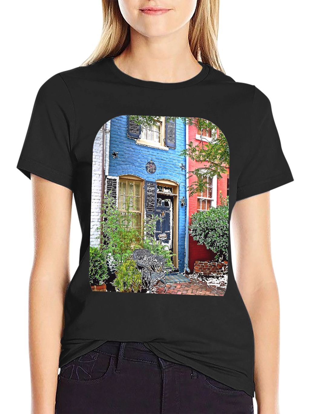 Colorful Townhouse T-Shirt
