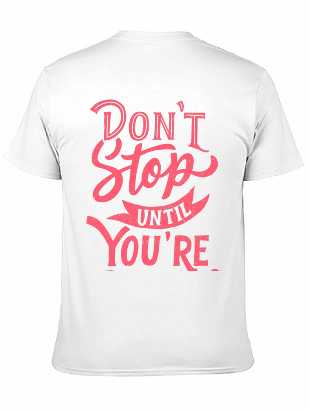 Dont Stop Graphic T-Shirt - Black