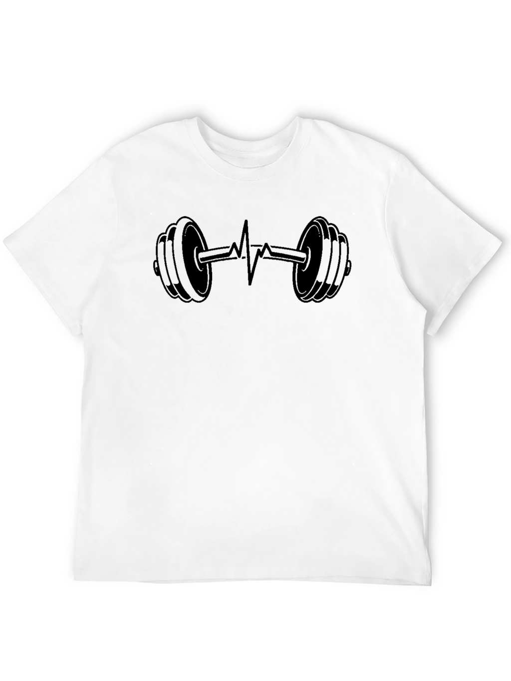 Workout Heartbeat T-Shirt - Gym Fitness Tee