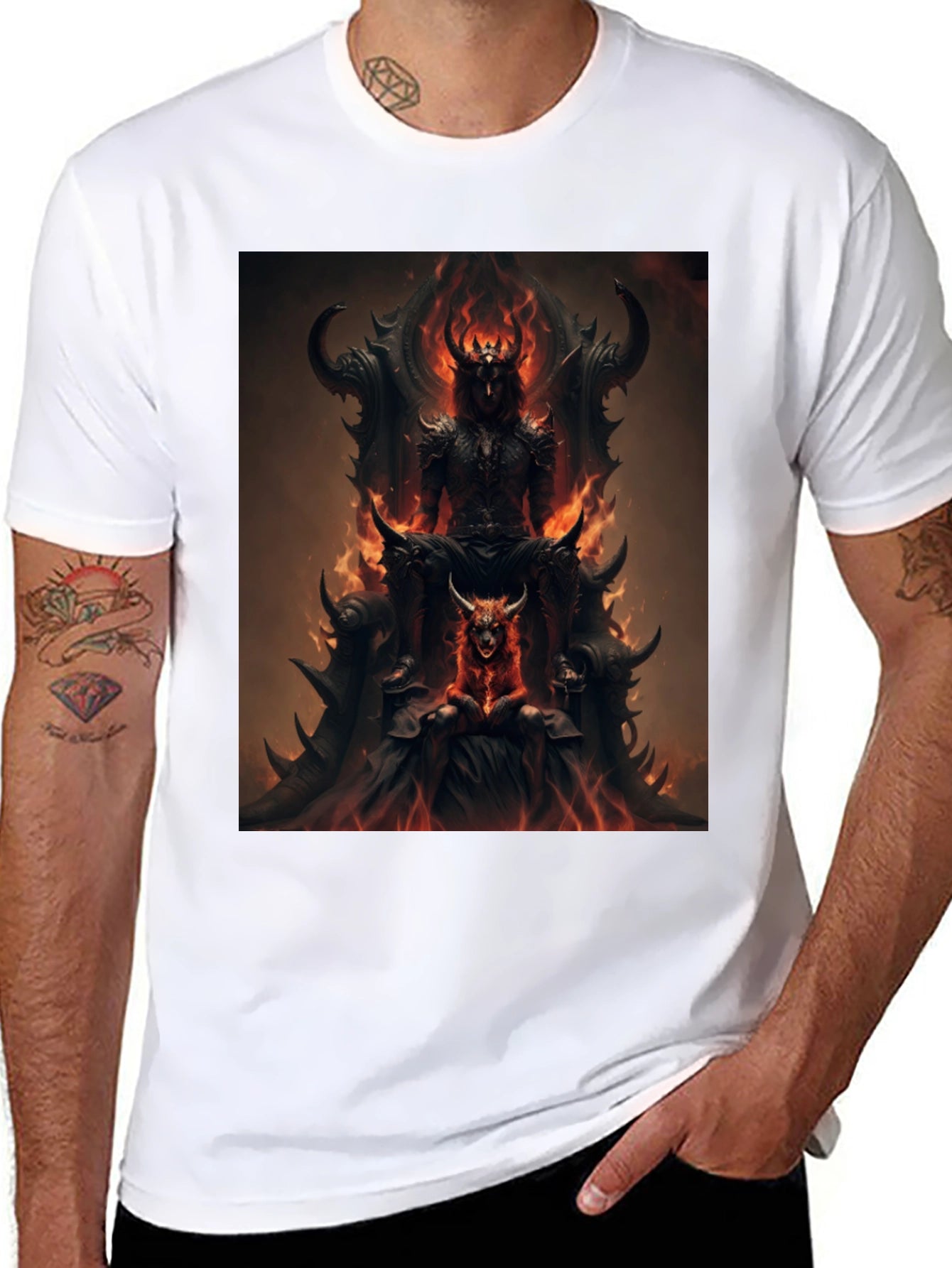 Inferno Throne Graphic Tee