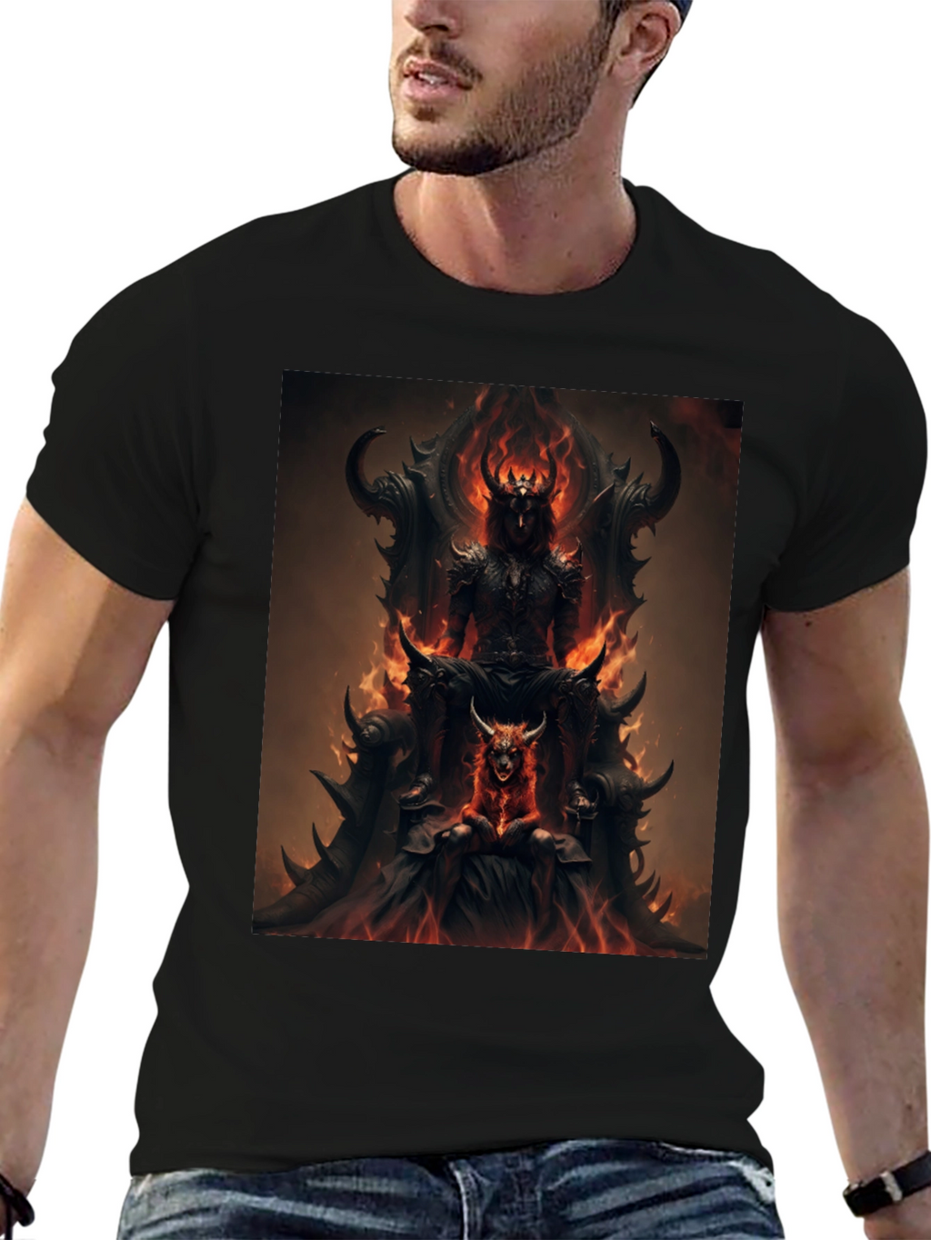 Inferno Throne Graphic Tee