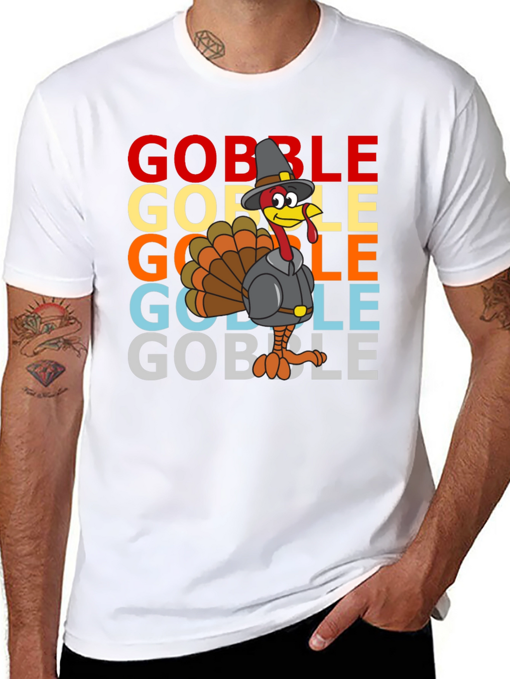 Gobble Thanksgiving T-Shirt