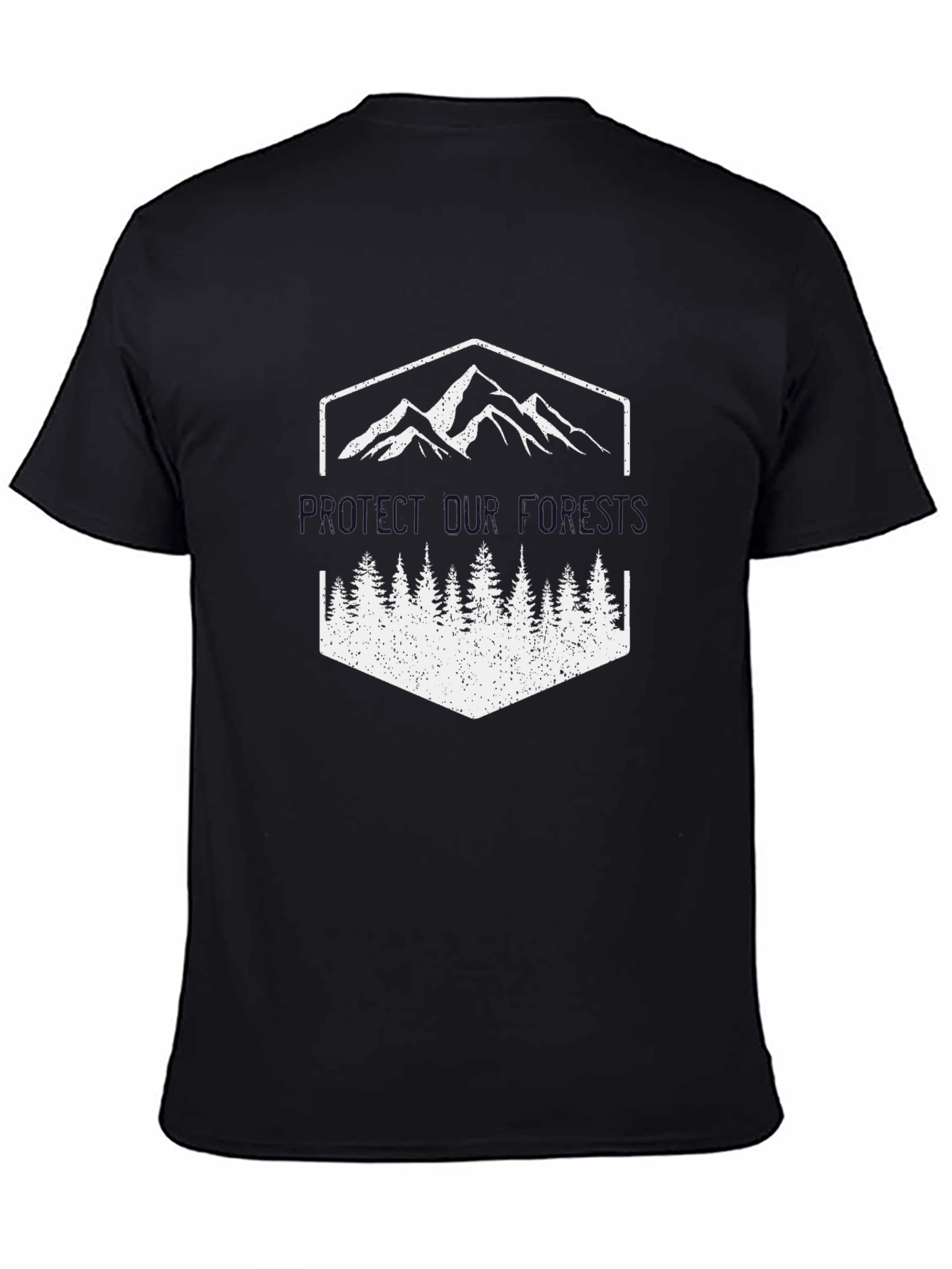 Mountain and Forest Graphic T-Shirt