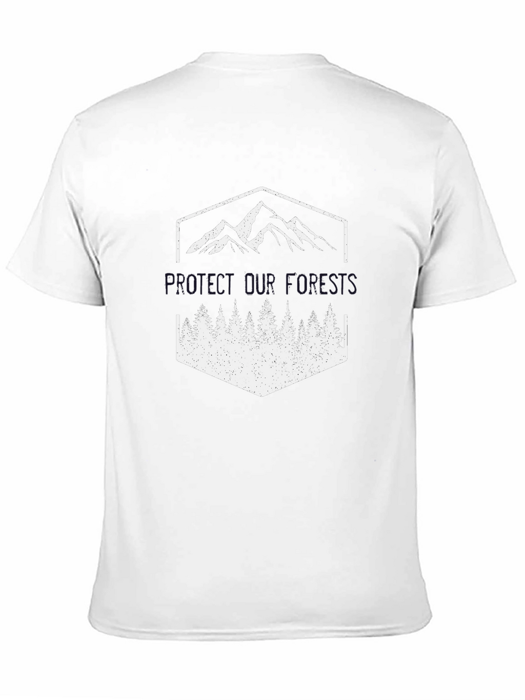 Mountain and Forest Graphic T-Shirt