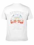 Surfing Dad T-Shirt - Cool Fathers Day Gift