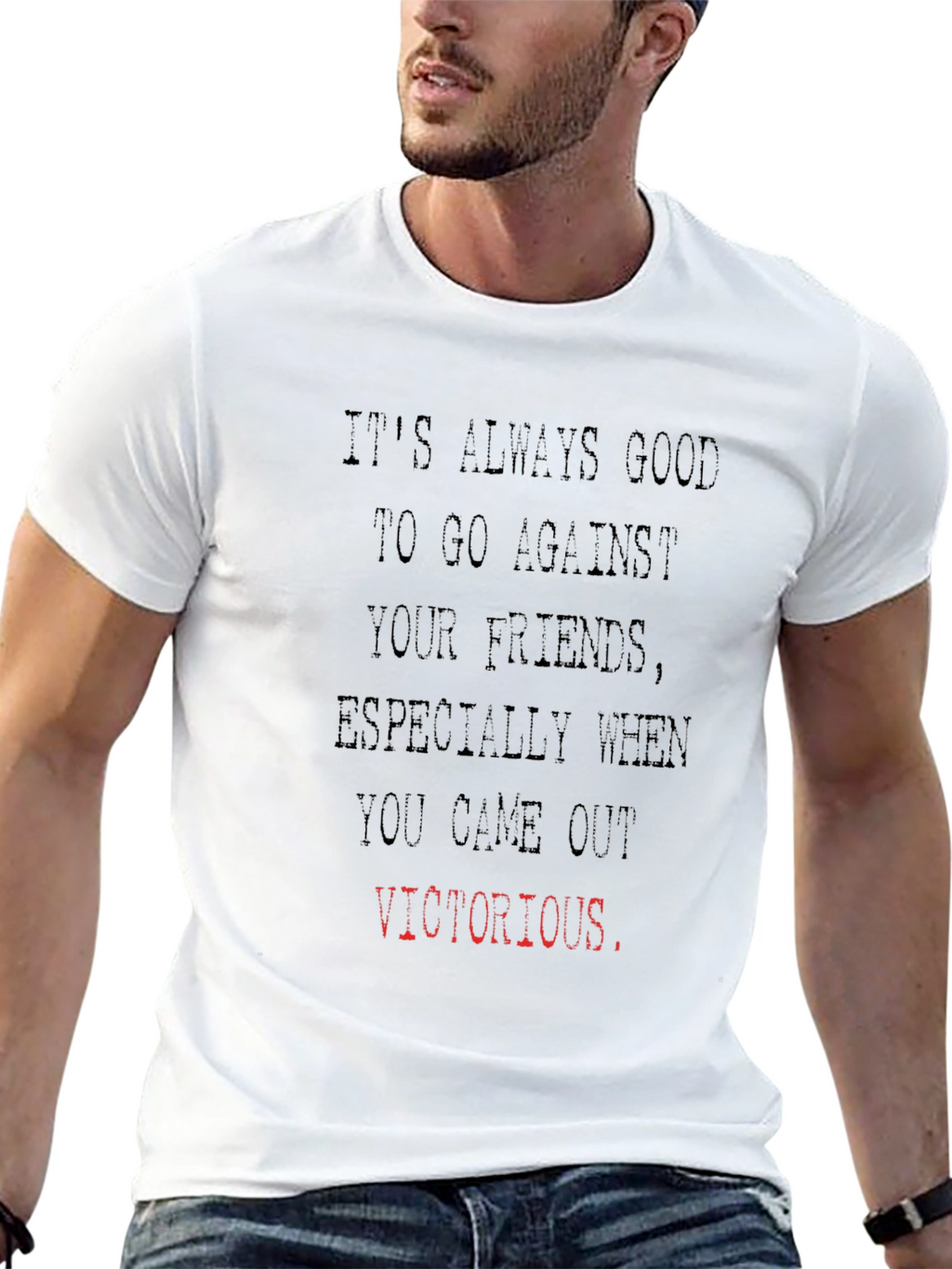Funny Victorious Graphic Tee