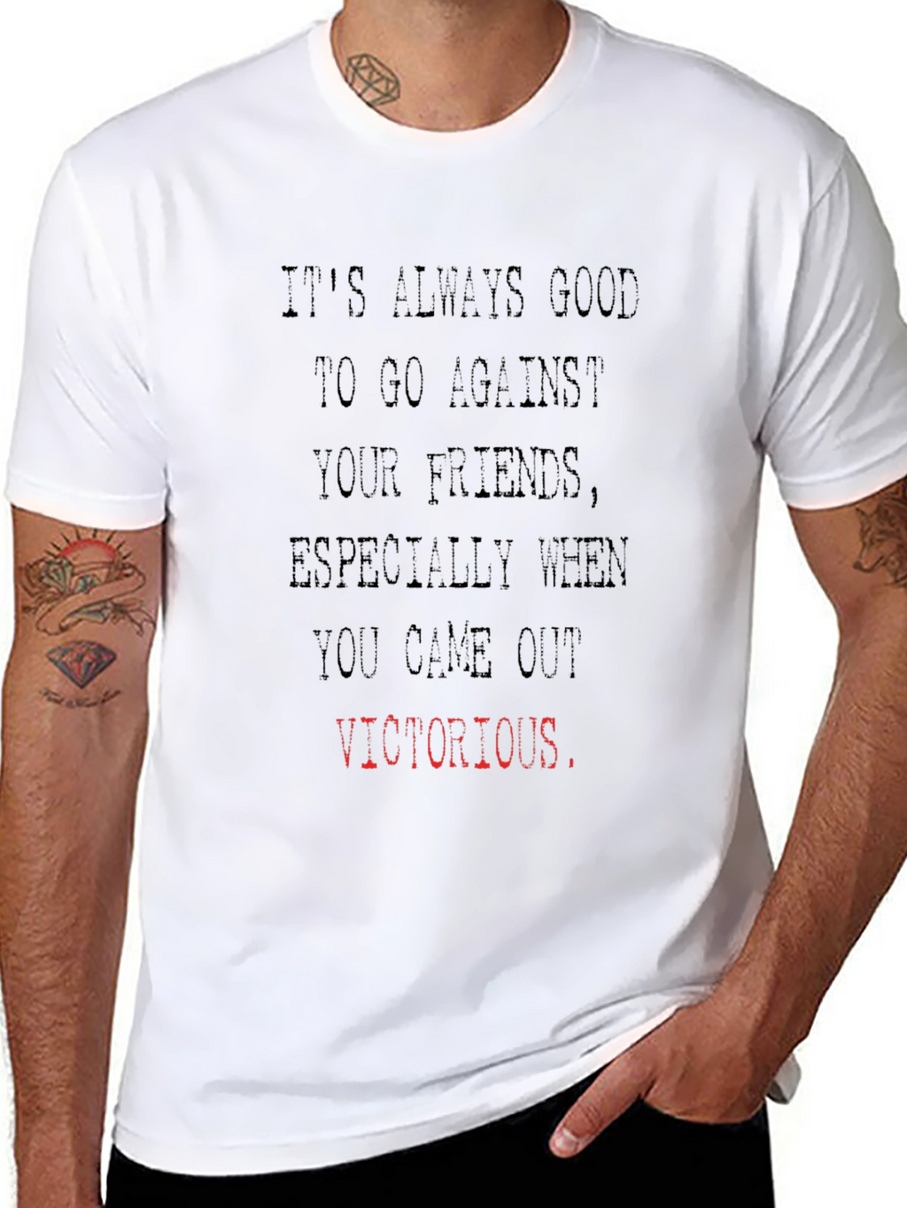 Funny Victorious Graphic Tee