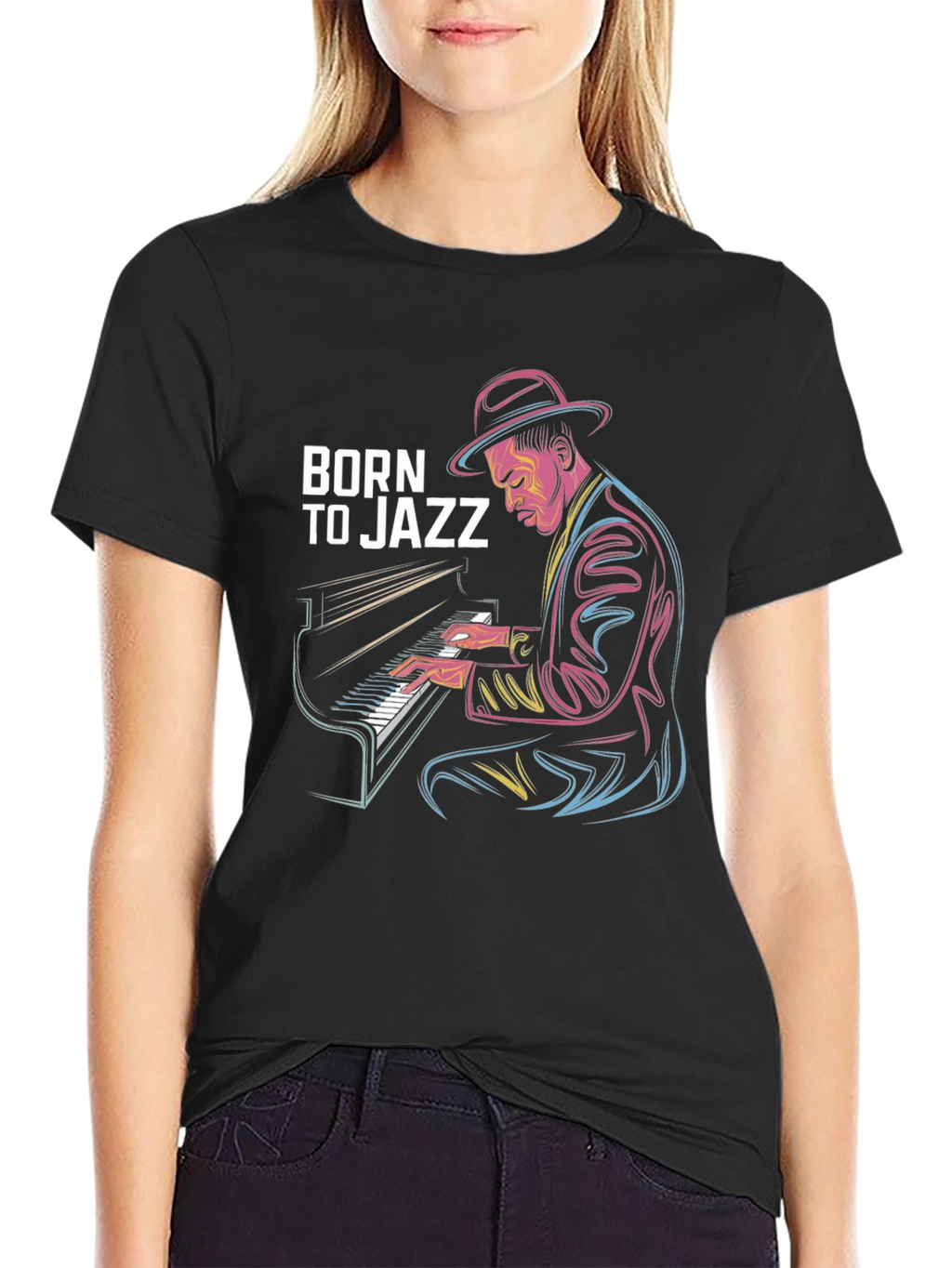 Born To Jazz Graphic Tee