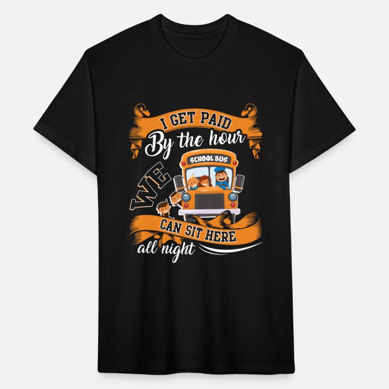 We Can Sit Here On School Bus T Shirt
