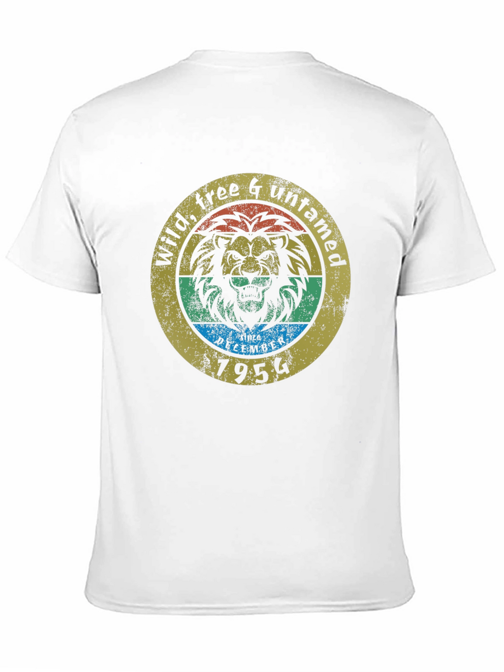 Wild Free & Untamed Lion Graphic Tee
