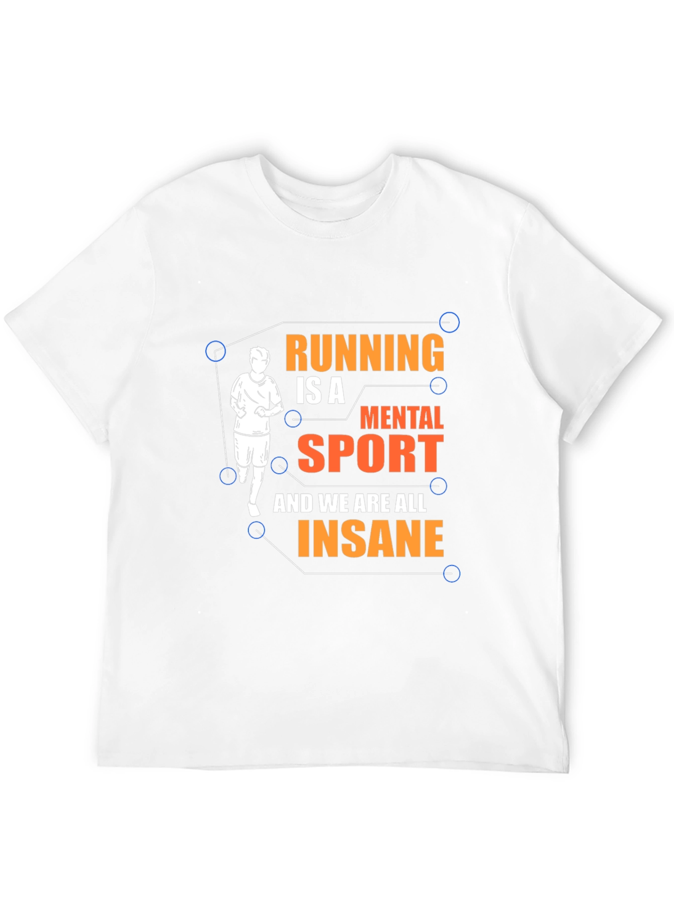 Running is a Mental Sport Graphic Tee