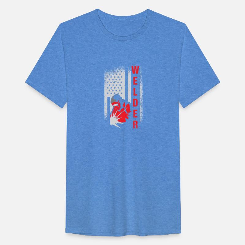Welder USA Flag Patriot Welding
