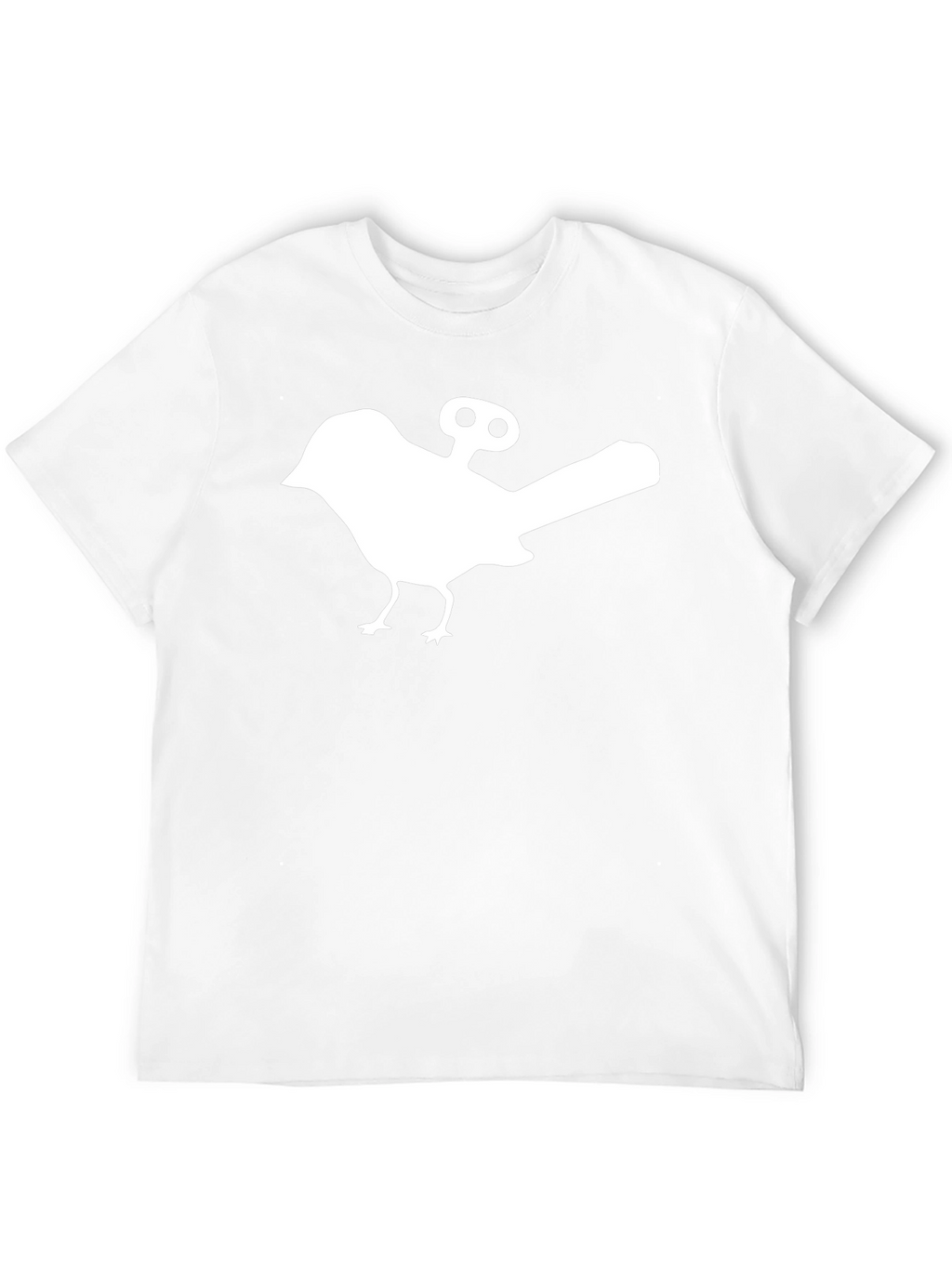 Wind-Up Bird Graphic Tee - Black Cotton T-Shirt