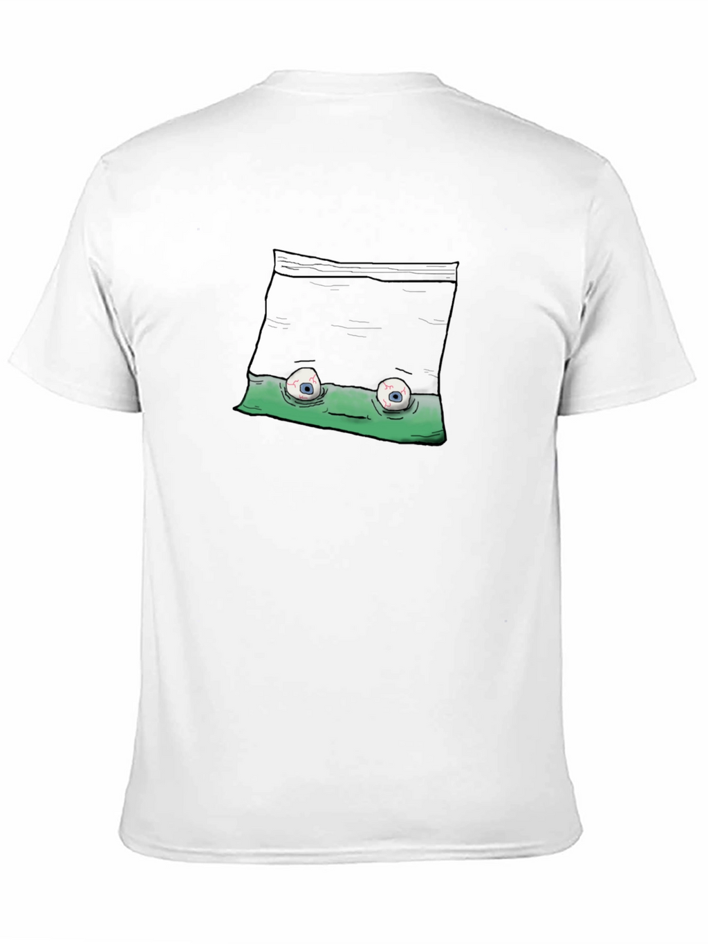 Funny Graphic T-Shirt - Quirky Eye Design