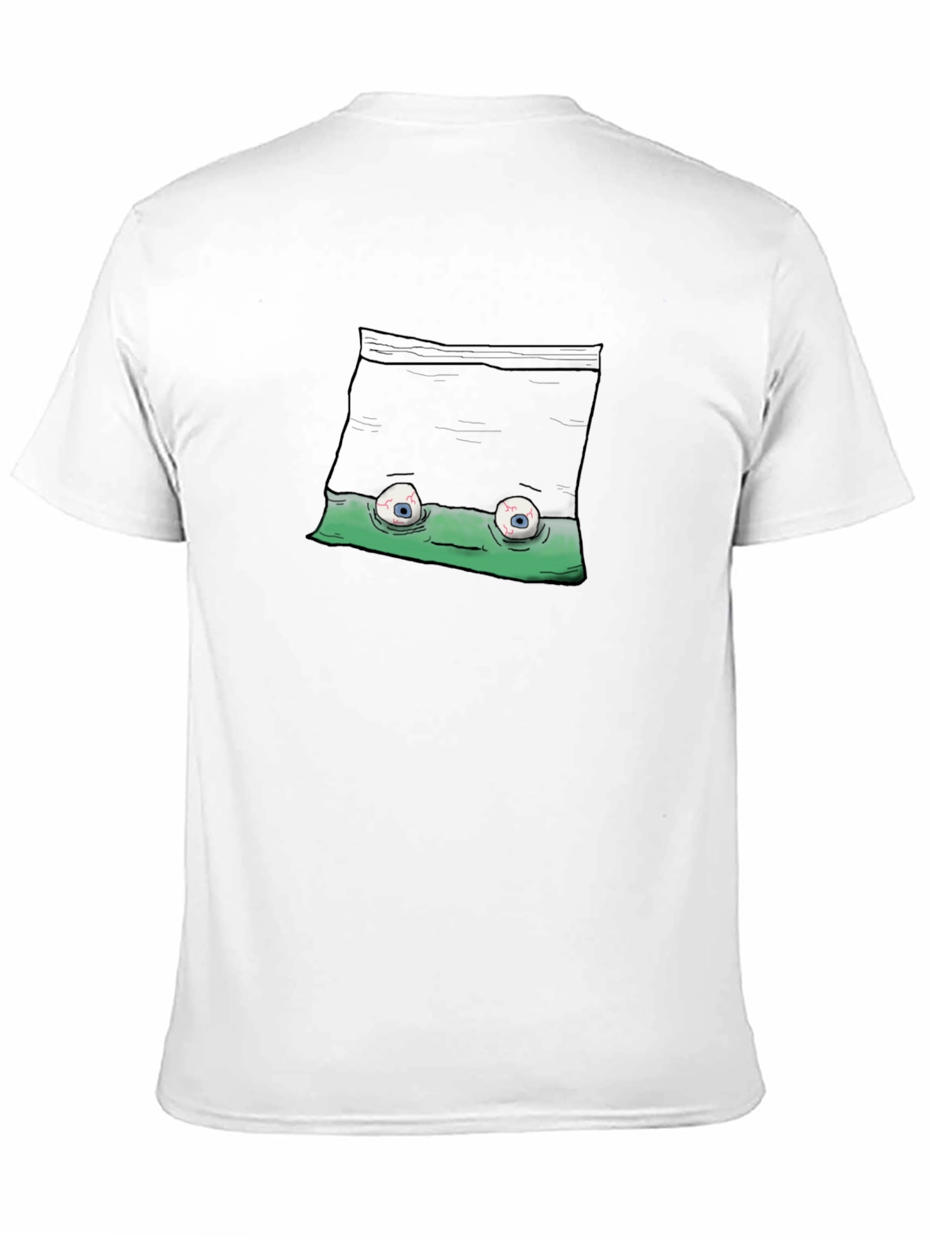 Funny Graphic T-Shirt - Quirky Eye Design