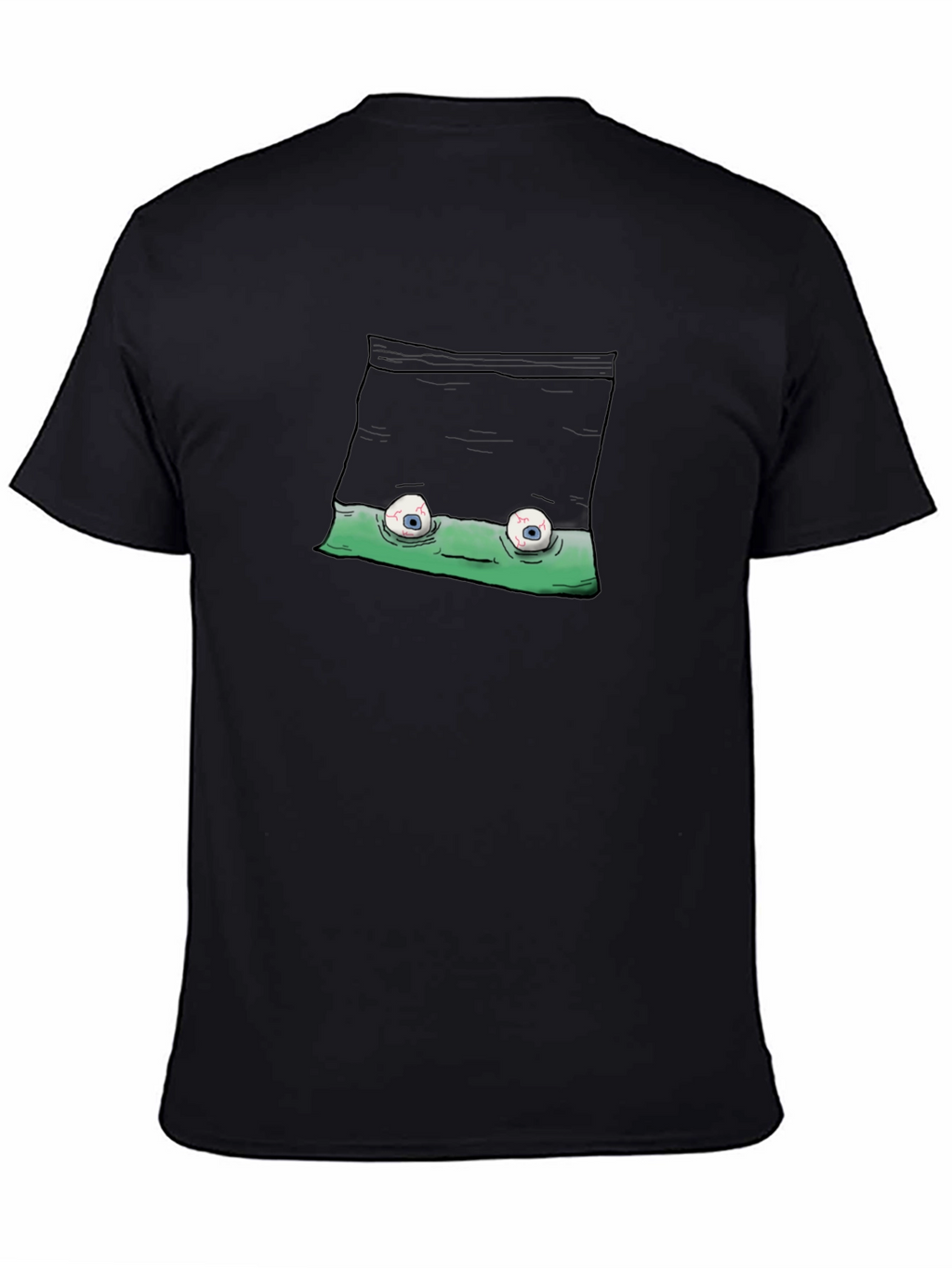 Funny Graphic T-Shirt - Quirky Eye Design