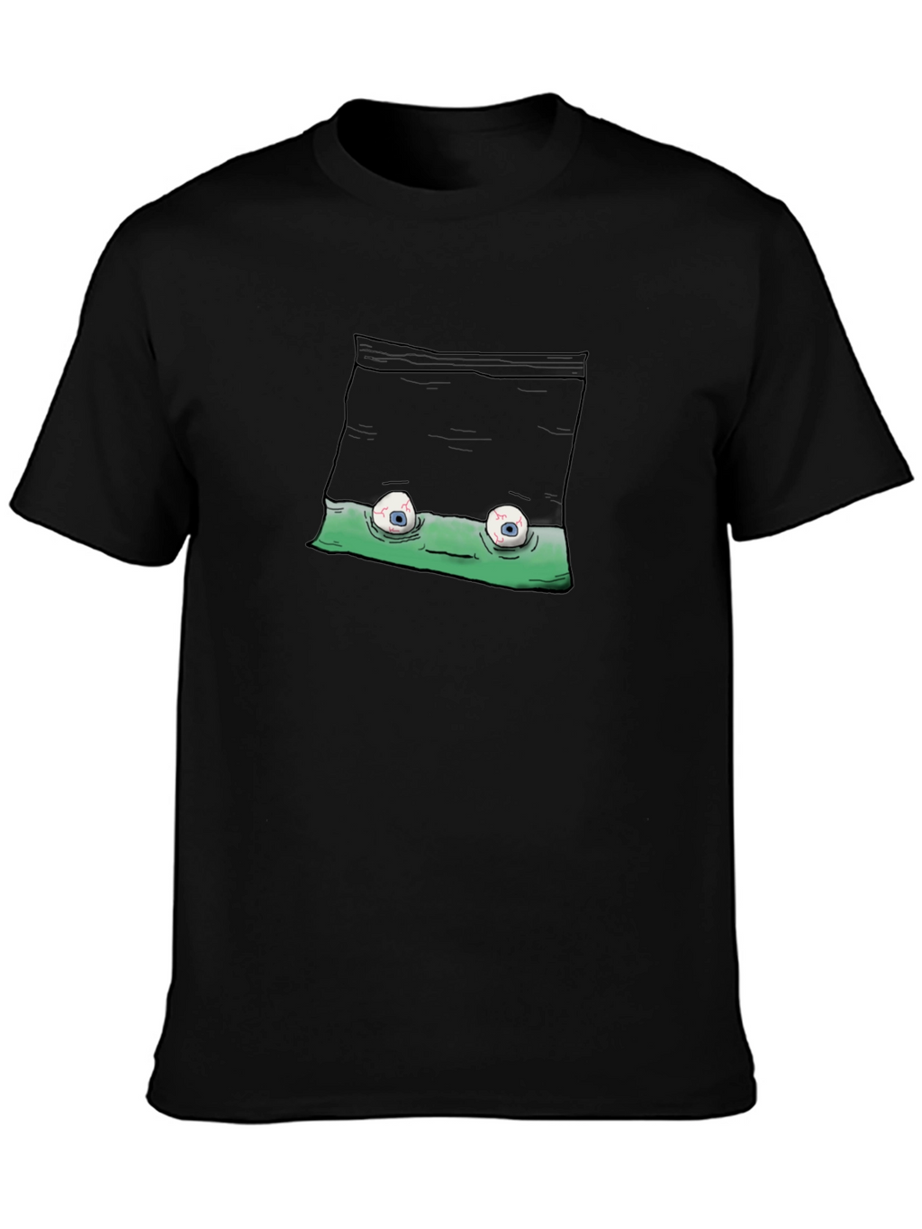 Funny Graphic T-Shirt - Quirky Eye Design