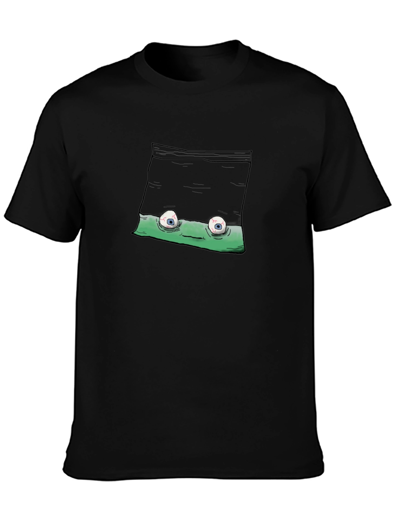 Funny Graphic T-Shirt - Quirky Eye Design