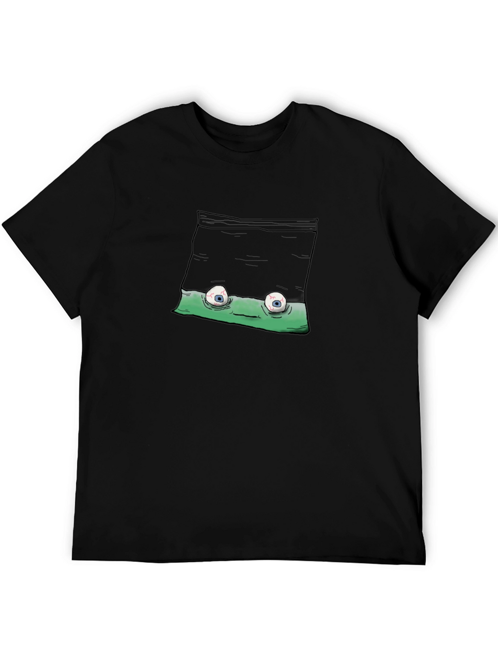 Funny Graphic T-Shirt - Quirky Eye Design