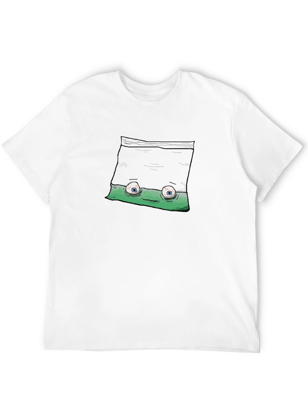 Funny Graphic T-Shirt - Quirky Eye Design