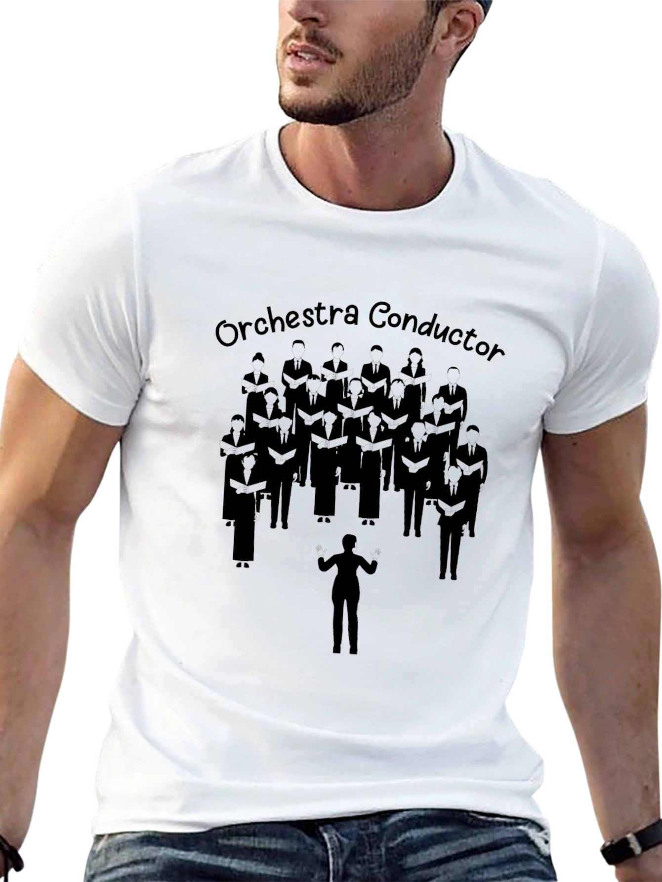 Orchestra Conductor Graphic T-Shirt