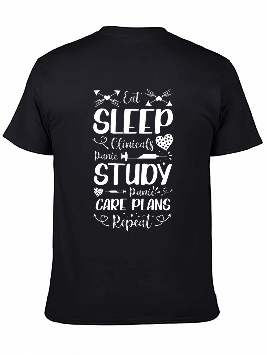 Eat Sleep Clinicals Nurse T-Shirt