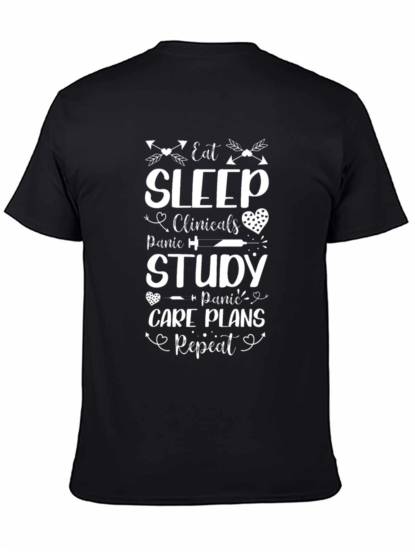 Eat Sleep Clinicals Nurse T-Shirt