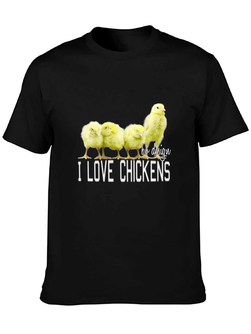 I Love Chickens Graphic T-Shirt