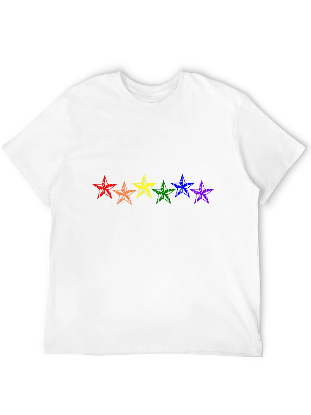 Rainbow Star Pride T-Shirt