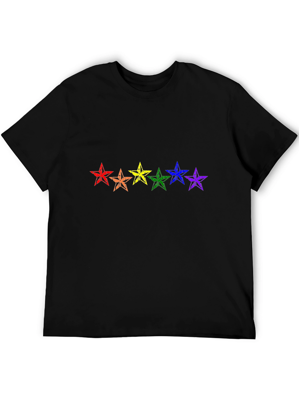 Rainbow Star Pride T-Shirt