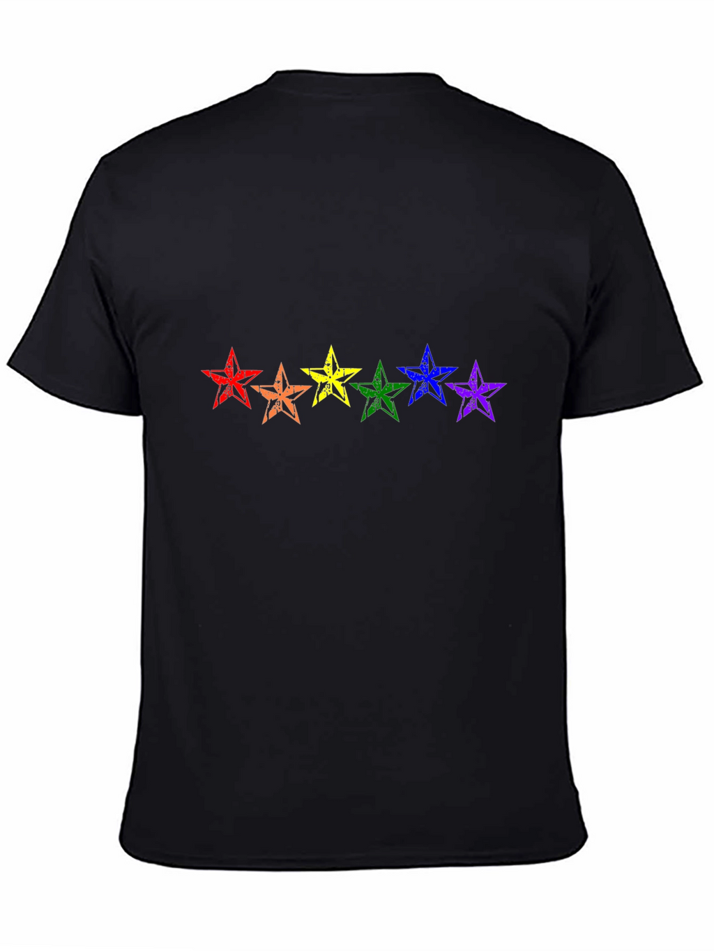 Rainbow Star Pride T-Shirt
