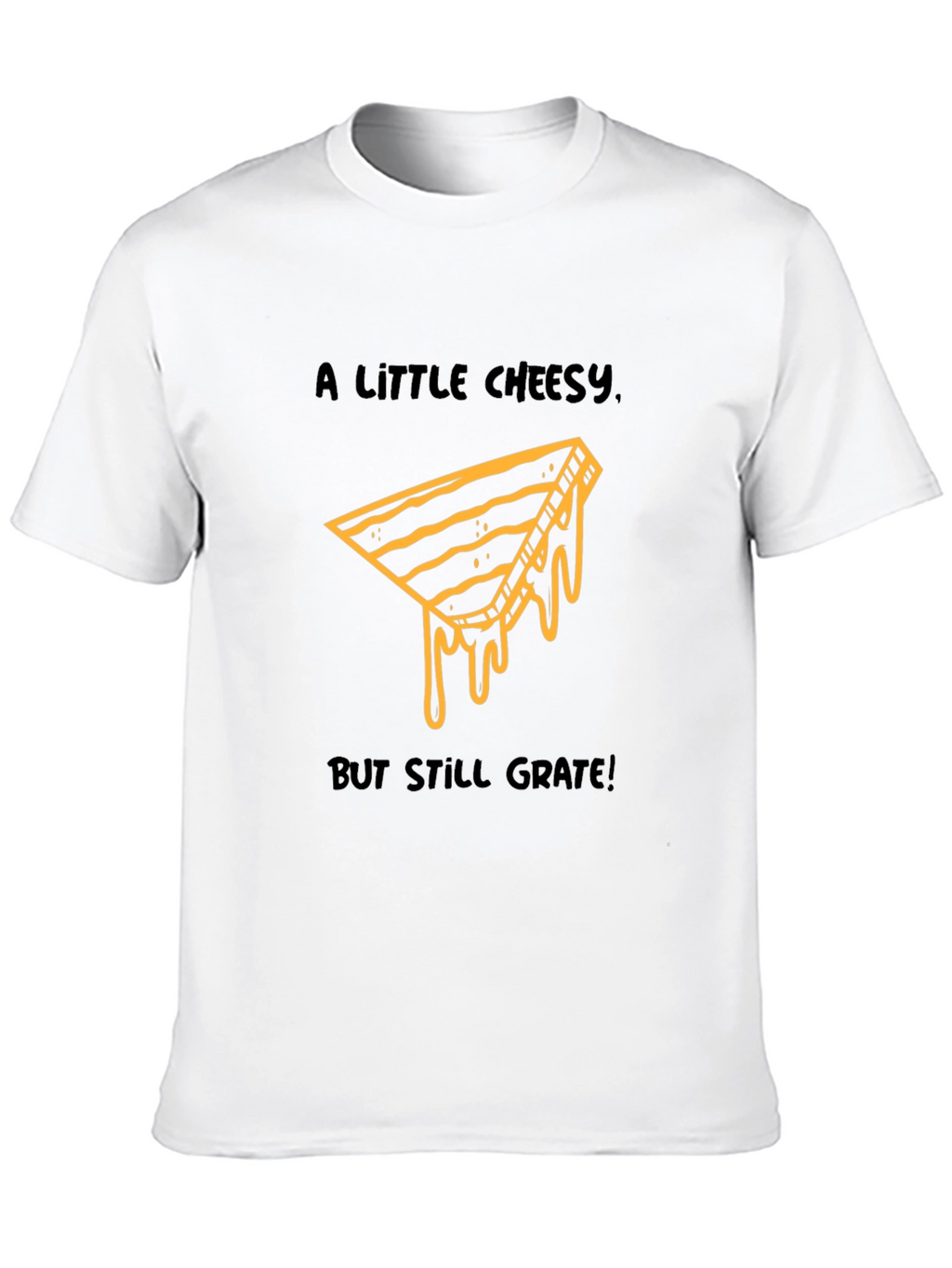 Cheesy Grate T-Shirt - Funny Food Pun Tee