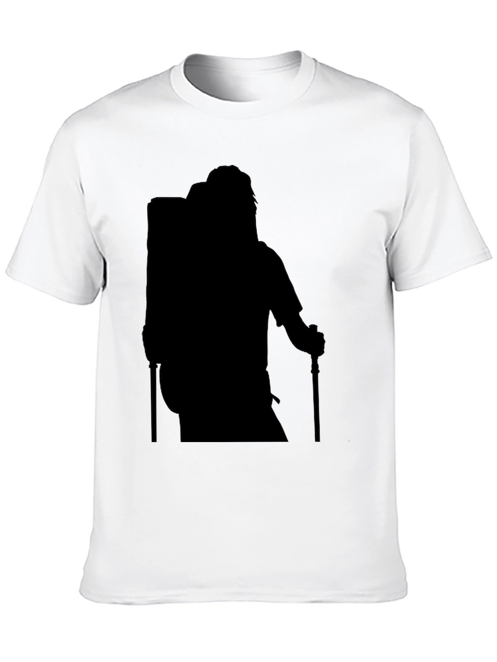 Hiking Silhouette Black T-Shirt