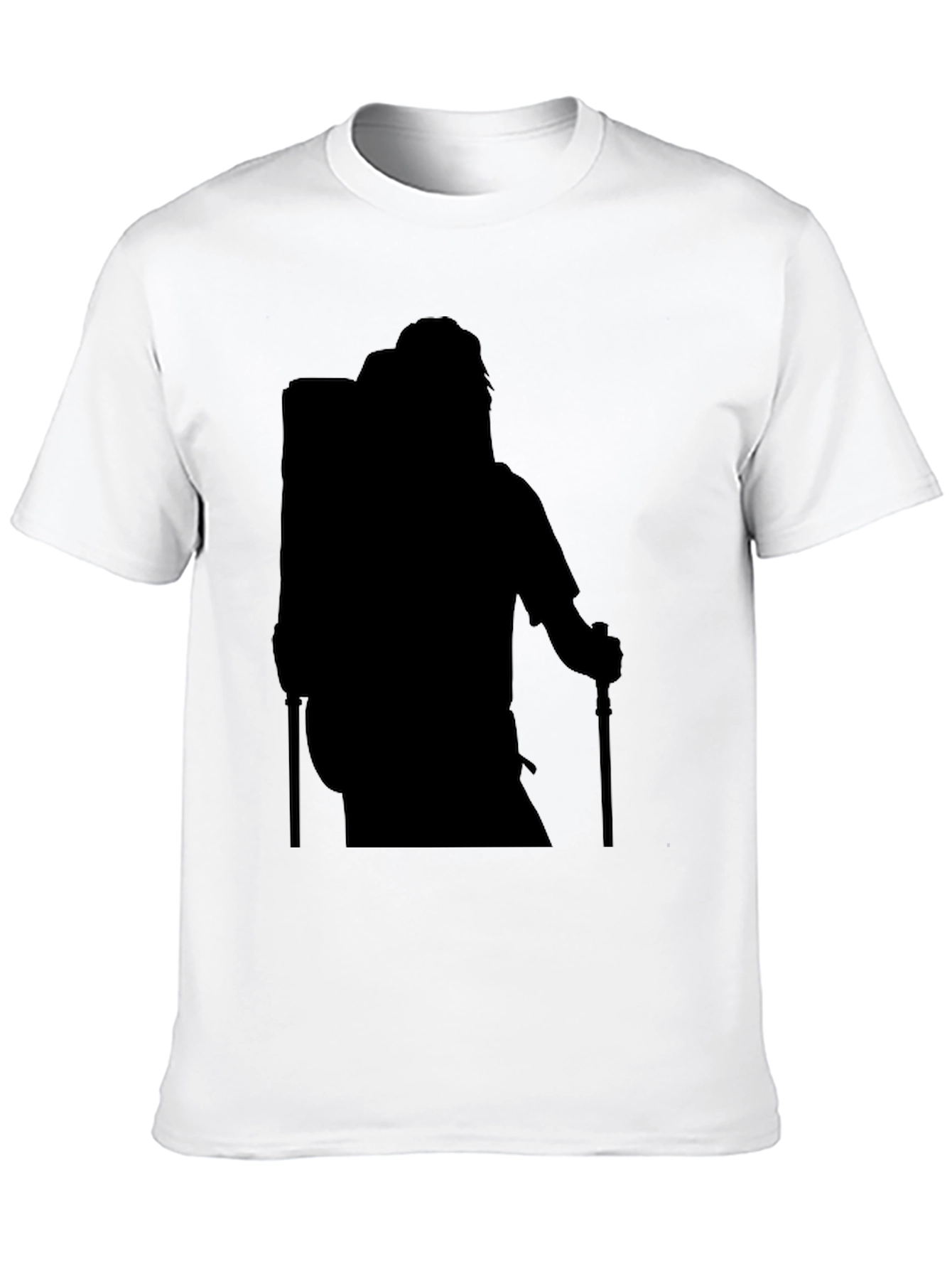 Hiking Silhouette Black T-Shirt