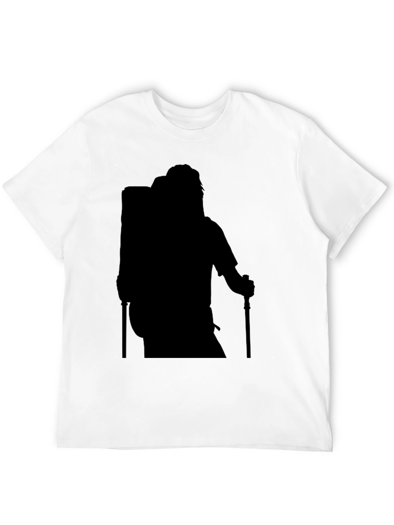 Hiking Silhouette Black T-Shirt