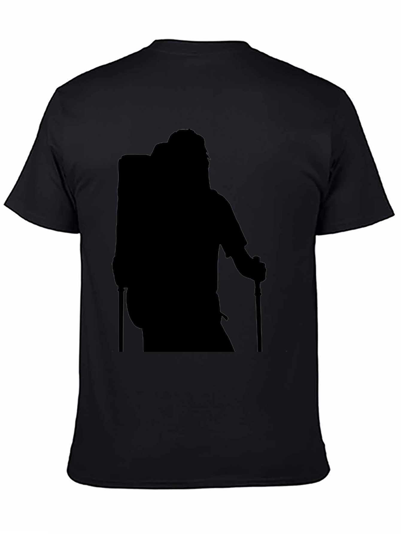 Hiking Silhouette Black T-Shirt