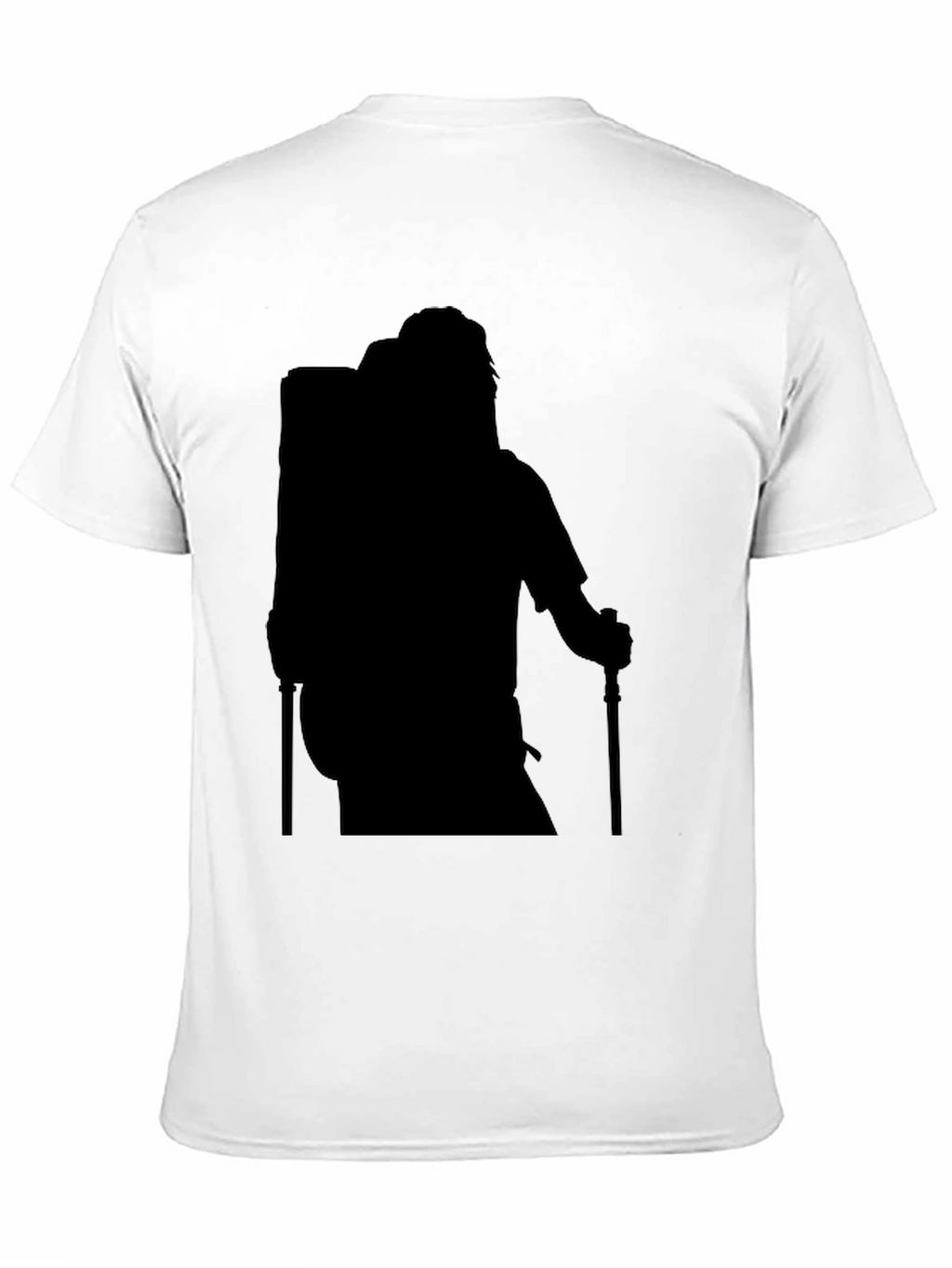 Hiking Silhouette Black T-Shirt