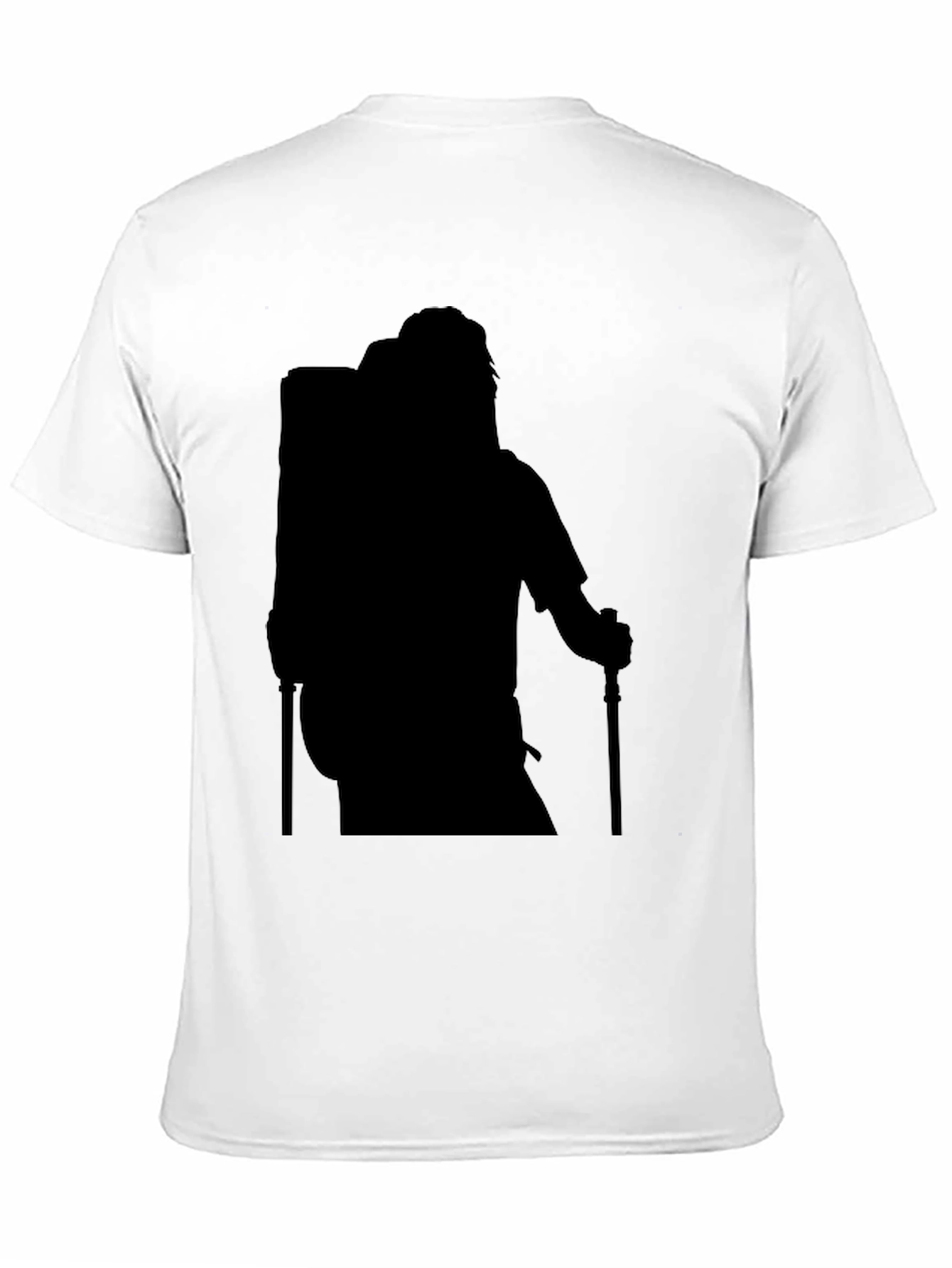 Hiking Silhouette Black T-Shirt
